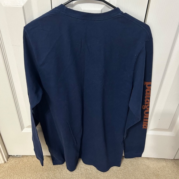 Patagonia Navy Long Sleeve T Shirt - Large - Picture 2 of 2